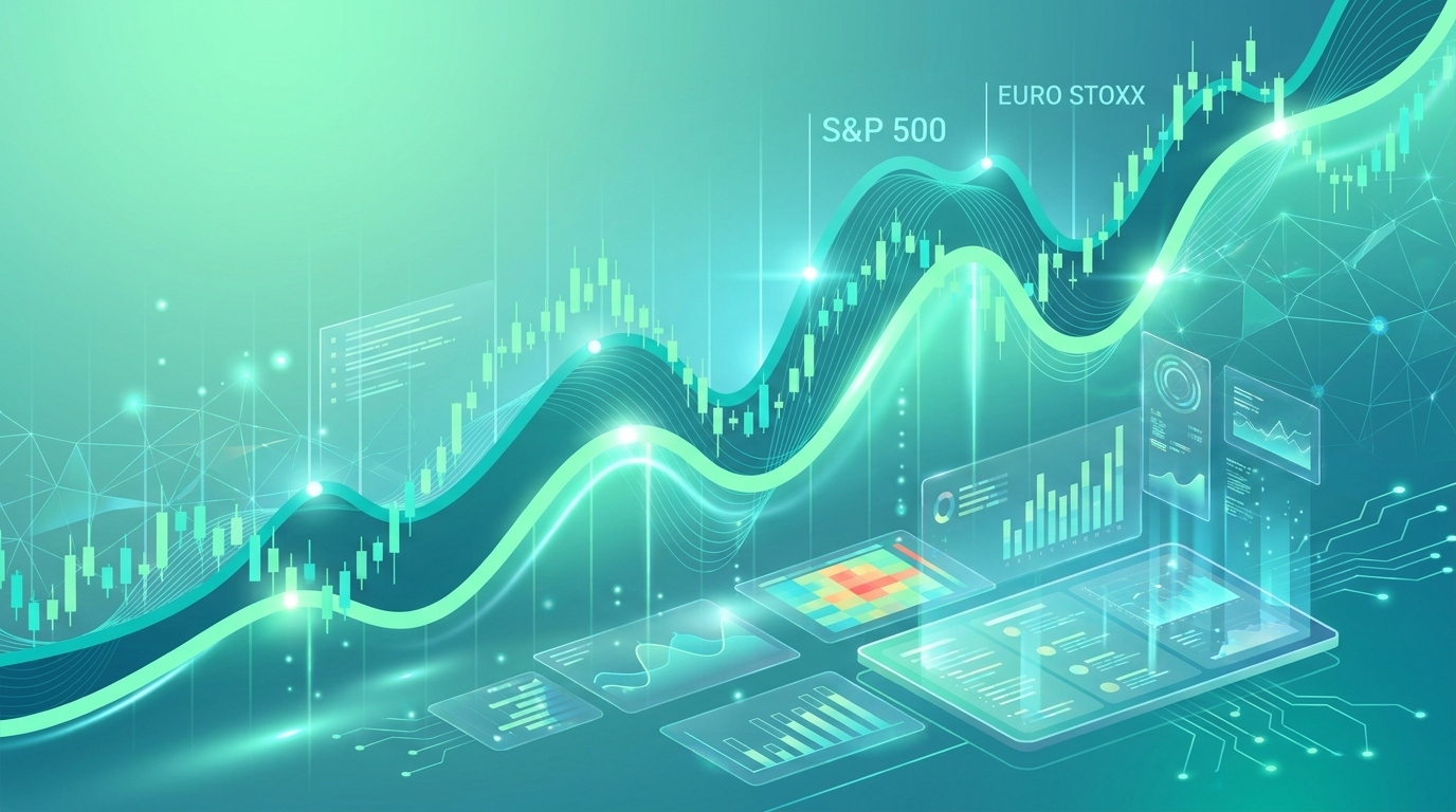 Analisi dell'andamento degli indici azionari S&P 500 ed EURO STOXX